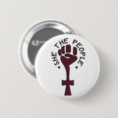 Zij de People Button (Voorkant /achterkant)