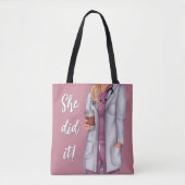Zij deed het Dokter Boodschappentas Tote Bag (Voorkant)