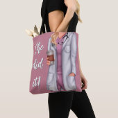 Zij deed het Dokter Boodschappentas Tote Bag (Dichtbij)