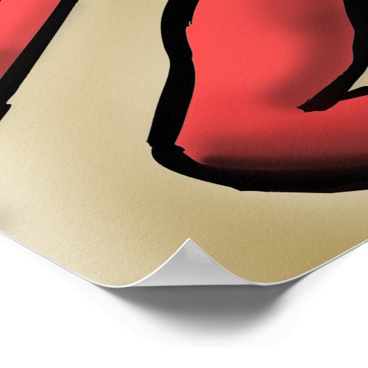 Zij Devil Poster (Hoek)