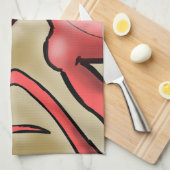 Zij Devil Theedoek (Quarter Fold)