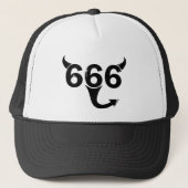 Zij Devil Trucker Pet (Voorkant)