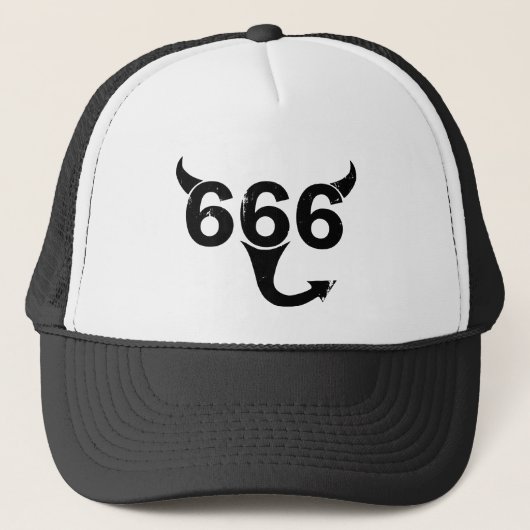 Zij Devil Trucker Pet (Voorkant)