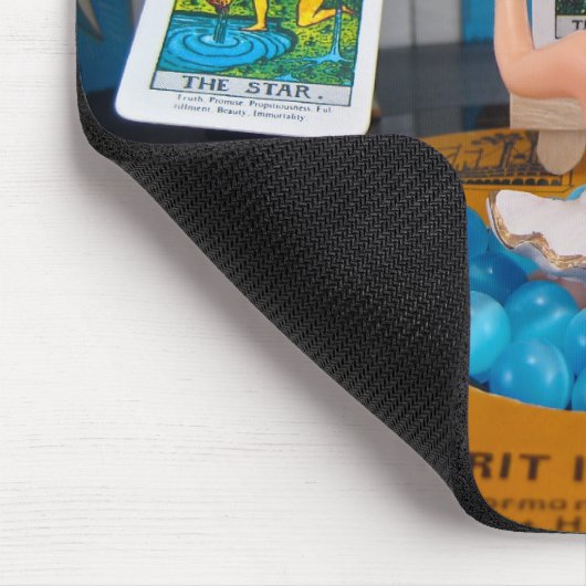 Zij die creëer Good Fortune Mousepad Muismat (Hoek)