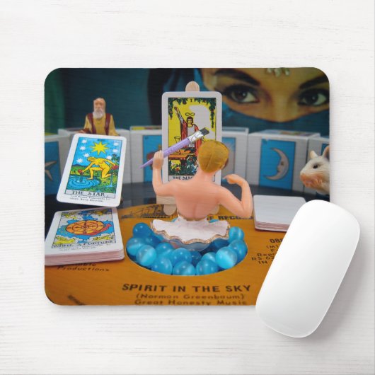 Zij die creëer Good Fortune Mousepad Muismat (Met muis)