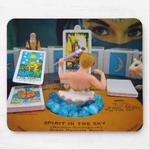 Zij die creëer Good Fortune Mousepad Muismat