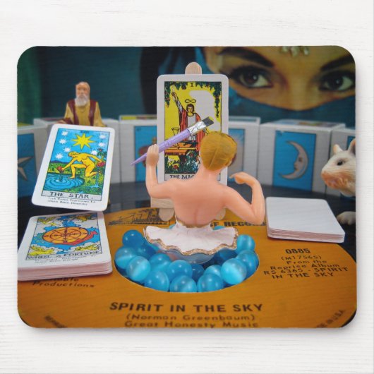 Zij die creëer Good Fortune Mousepad Muismat (Voorkant)