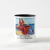 Zij die danst met Cattle Dogs... Mok (Midden)