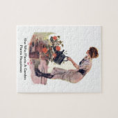 Zij die een tuingeluk Planten Legpuzzel (Horizontaal)