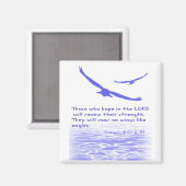 Zij die hopen in de HEERE... | Magneet (Voorkant / Achterkant)