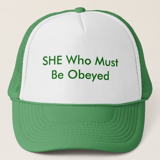 ZIJ, die moetworden geobbyd Trucker Pet (Voorkant)