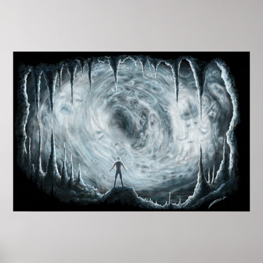 Zij die niet mag afdrukken (aanpasbare grootte) poster (Voorkant)