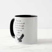 Zij die vertrouwen in de Inspiratie van de Schrift Mok (Voorkant links)