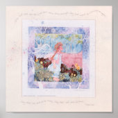 Zij die wachten op engel archivering van hoogwaard poster (Voorkant)