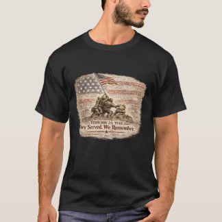 ZIJ DIENDEN WIJ HERDENKEN T-SHIRT