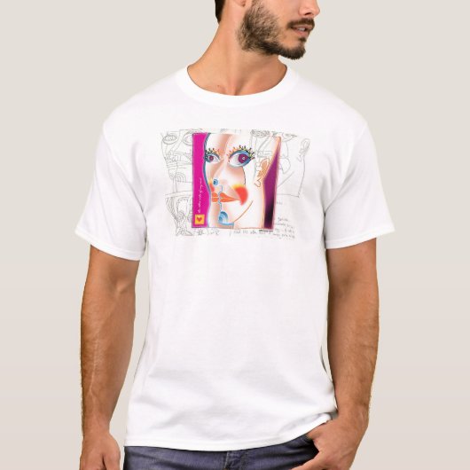 Zij door Gregory Gallo T-shirt (Voorkant)
