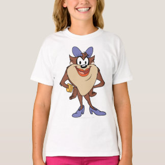 Zij-duivel in kleur t-shirt