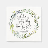 Zij Gaat Trouwen Bruidsfeest Servet (Voorkant)