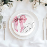 Zij gaat trouwen Pink Bow Bruidsmeisjesfeest Papieren Bordje<br><div class="desc">Zij gaat trouwen Pink Bow Bruidsmeisjesfeest Papieren borden
Overeenkomstige artikelen zijn beschikbaar.</div>