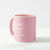 Zij geloofde dat ze het kon Roze Mok (Voorkant links)