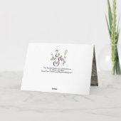 Zij geloofde zij kon en zodat kaardde zij kaart (Achterkant)