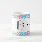 Zij/haar/haar/haar woordenboek koffiemok (Center)