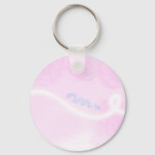 "Zij" Hebreeuws Voornaamwoord Trans Kleuren Sleutelhanger (Achterkant)