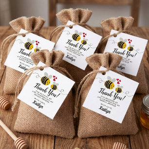 Zij Heeft Haar Honing Moderne Bij Bruidsfeestje Bedankjes Labels
