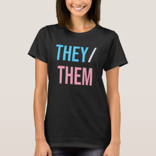 Zij hen hun randapparaten voor Nonbinary Enby NB L T-shirt