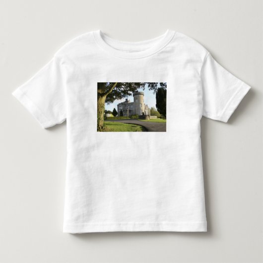 Zij-ingang van Dromoland Castle zonder mensen Kinder Shirts (Voorkant)