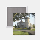Zij-ingang van Dromoland Castle zonder mensen Magneet (Voorkant / Achterkant)