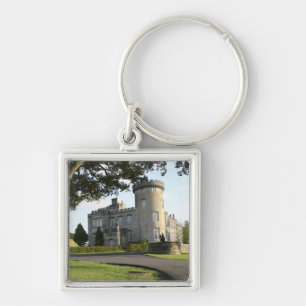 Zij-ingang van Dromoland Castle zonder mensen Sleutelhanger