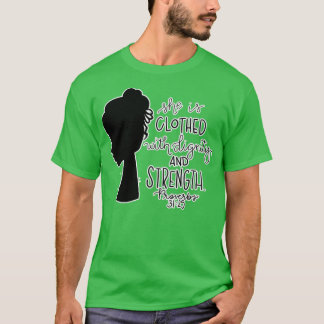 Zij is D Proverbs 3125 Bijbel versie 1 T-shirt