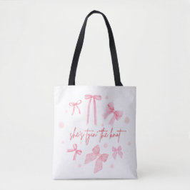 Zij is de Bachelorette Trouwjurk Ontwerp | Schatti Tote Bag