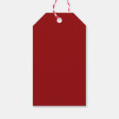 Zij is de Bruidsbruiloft met de Kers Op De Top Cadeaulabel (Achterkant)