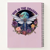 Zij is de draak notitieboek (Achterkant)