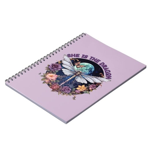 Zij is de draak notitieboek (Linkerzijde)