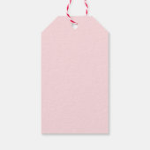 Zij is de Kers Op de Bruidsbruiloft Favor Cadeaulabel (Achterkant)