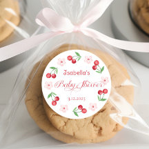 Zij is de kers op het Baby shower