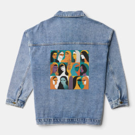 Zij is de revolutie denim jacket