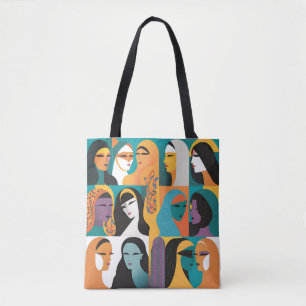 Zij is de revolutie tote bag