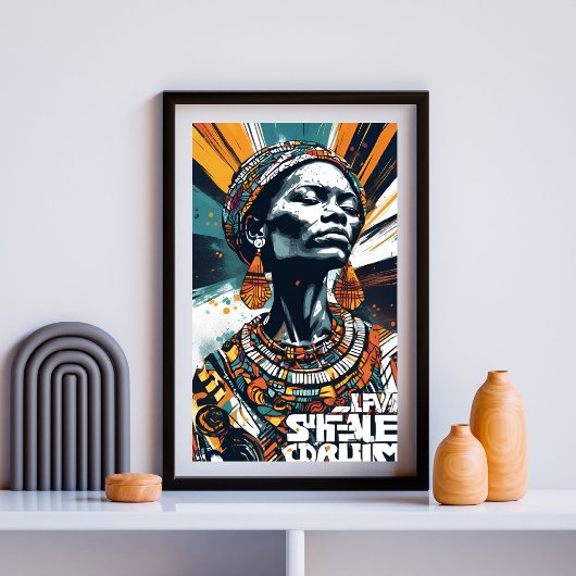 Zij Is de Trommel Poster