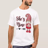 Zij is de Valentijnsdag van mij T-shirt (Voorkant)