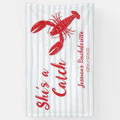 Zij is een Kreeft Verloofde Meisjesfeest Spandoek (Verticaal)