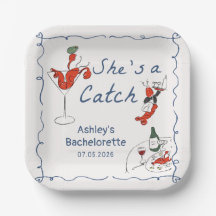 Zij is een vangst Kreeft Bachelorette Papieren Bor