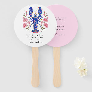 Zij is een vangst Kreeft Kust Bachelorette Weekend Handwaaier