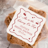 Zij is het Iets Extra Vierkante Sticker