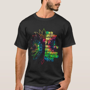 Zij is het Leven Zelf Wild en Vrij Wonderbaarlijk T-shirt