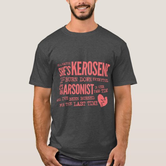 Zij is Kerosine Oversized T-shirt (Voorkant)