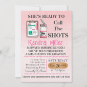 Zij is klaar om het Afstuderen van de showts te ro Kaart (Voorkant)